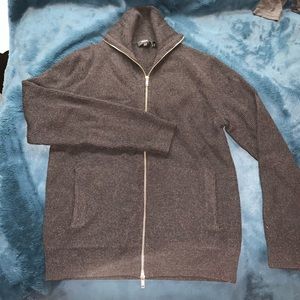 Theory Men’s Zip-Up Sweater